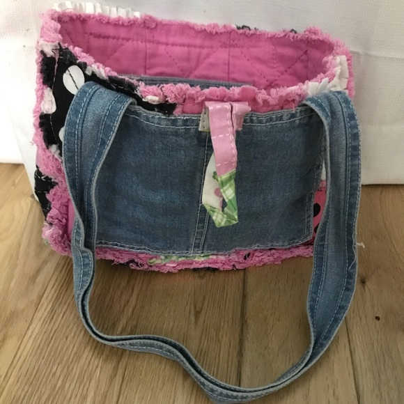 Patches with Blue Jean Small Purse - Picture 4 of 4